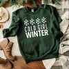 Simply Sage Market Women's Graphic Sweatshirt Cold Girl Winter - 3 of 3
