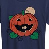 Women's - Instant Message - Vintage Pumpkin Surprise Short Sleeve Graphic T-Shirt - 2 of 4