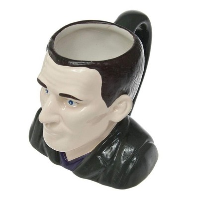 Seven20 Doctor Who 9th Doctor Christopher Eccleston Ceramic 3D Toby Jug Mug