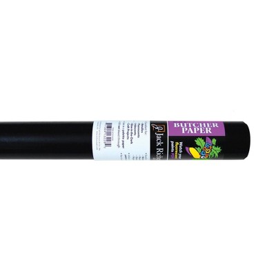 Jack Richeson Butcher Paper Roll, 30 Inches x 50 Feet, Black