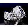 Small Hoop Earrings for Women Marquise Cut Cubic Zirconia Ginger Lyne Collection - 2 of 4