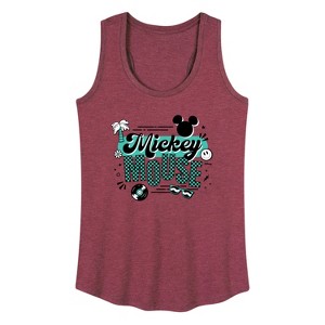 Women's - Disney - Mickey & Friends Graphic Racerback Tank - 1 of 4