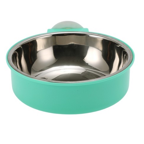 Unique Bargains Thickening Hanging Dog Bowl Large Green 1 Pc Target