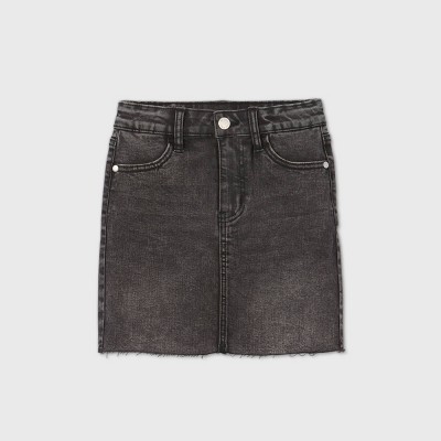 target girls denim skirt