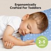 KeaBabies Toddler Pillow - Soft Organic Cotton Kids Pillows for Sleeping - Travel Pillow for Kids Age 2-5 - 2 of 4