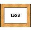 PosterPalooza | Photo Size Embellished Gold Picture Frame - UV Acrylic, Foam Board Backing, Hanging Hardware - 2 of 4