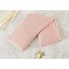 Bucky Linen Hot/Cold Body Wrap, Natural Buckwheat Seed Filling, Hypoallergenic, Pink - 2 of 4