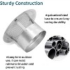 Round Chimney Cap, Cone Top Chimney Cap, Stainless Steel Fireplace Exhaust Cap, Outside Roof Rain Cap, Exterior Stove Pipe Cap for Vent - 3 of 4