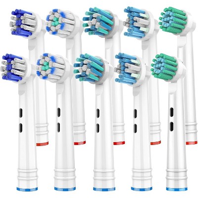 SetSail Replacement Toothbrush Heads for Oral B Braun, 10 Pcs Professional Electric Toothbrush