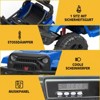 12V Kids Ride On Truck, Electric Play Car Ride-On Toy with Parent Remote Control, 3 Speeds, 4 Tires Suspension, LED Lights - 4 of 4