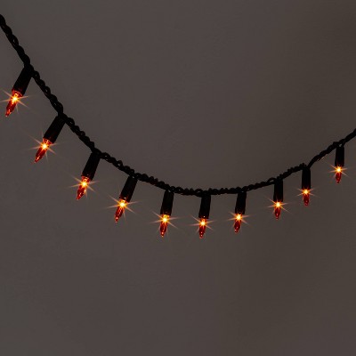 Joiedomi 2 Sets of 50 Count Orange String Lights