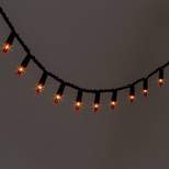 100ct Incandescent Halloween Mini String Lights Orange - Hyde & EEK! Boutique™