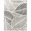 Home Mart Goods Silver Grey Leaf Hand-Carved Soft Living Room Area Rug - 2 of 4