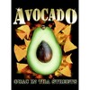 Avacado Guac In Tha Streets Men's Black T-Shirt Tee Shirt - 2 of 3