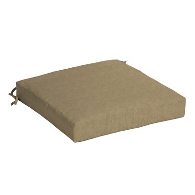 Arden Selections Hamilton Texture Outdoor Seat Cushion Tan