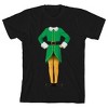 Elf Movie Graphic Tee Buddy the Elf Shirt Toddler Boy to Youth Boy - 2 of 2