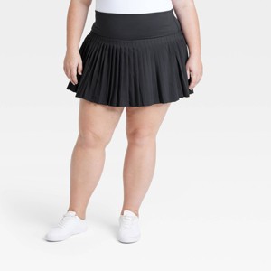 Women's High-Rise Woven Pleated Skort 15.75" - All In Motion™ - 1 of 4