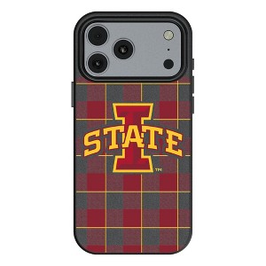 NCAA Big 12 Universities Plaid MagSafe Compatible Cell Phone Case for Apple iPhone 17 Series - 1 of 4