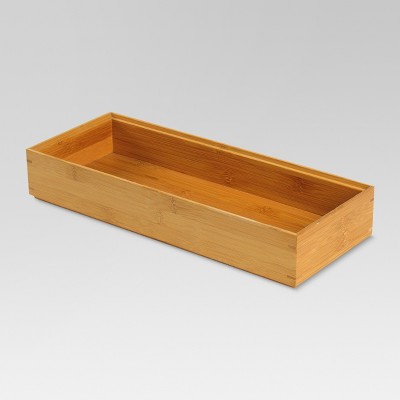 Bamboo Rectangular Drawer Organizer - Threshold™