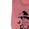 Women's Barbie Juniors Cropped Racerback Tank Top Graphic Racerback Tank - Heather Mauve - Small - 2 of 3