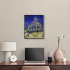 Art Remedy Vincent van Gogh - The Church in Auvers Van Gogh Classic Fields and Floral Wall Art Framed - 2 of 4
