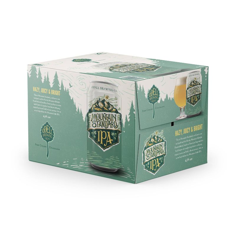 Odell Brewing Mountain Standard IPA Beer - 6pk/12 fl oz Cans, 1 of 7