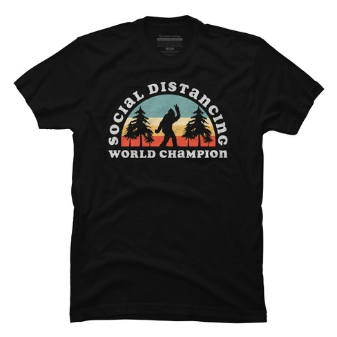 Bigfoot social distancing store shirt