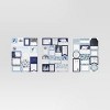 70ct Christmas Festive Frost Peel and Stick Gift Tags Blue/Silver/White - Wondershop™ - 3 of 3