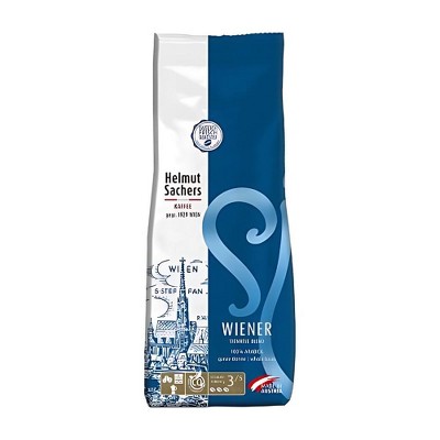 Helmut Sachers Vienna Whole Bean Coffee 17.6oz / 500g