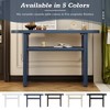 NicBex Minimalist Console Table with Rounded Edges, Narrow Entryway Table with 1 Wooden Sturdy Shelf,Foyer Tables for Entryway,Living Room,Hallway - 2 of 4