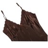 INSPIRE CHIC Women Satin Lace Trim Sleepwear Nightgown Pajama Slip Dress - 4 of 4