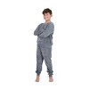 Sleep On It Boys 2-Piece Velour Pajama Set - 4 of 4
