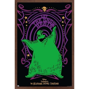 Trends International Disney Tim Burton's The Nightmare Before Christmas - Let The Show Begin Framed Wall Poster Prints - 1 of 4