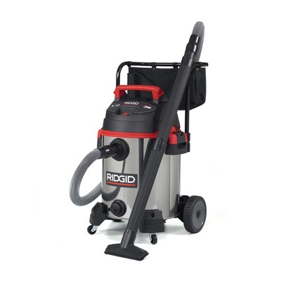 Ridgid 1610RV Pro Series 12 Amp 6.5 Peak HP 16 Gallon Stainless Steel Wet/Dry Vac