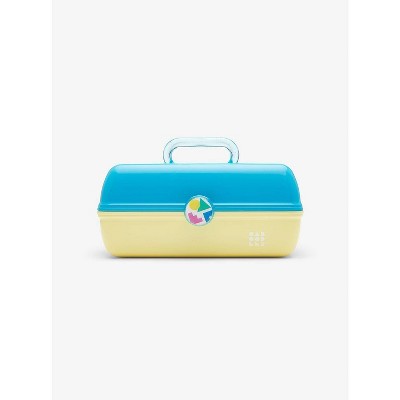 Caboodles On-The-Go Girl Storage Makeup Bag - Teal Marble