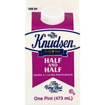 Knudsen Half & Half - 16 fl oz (1pt)