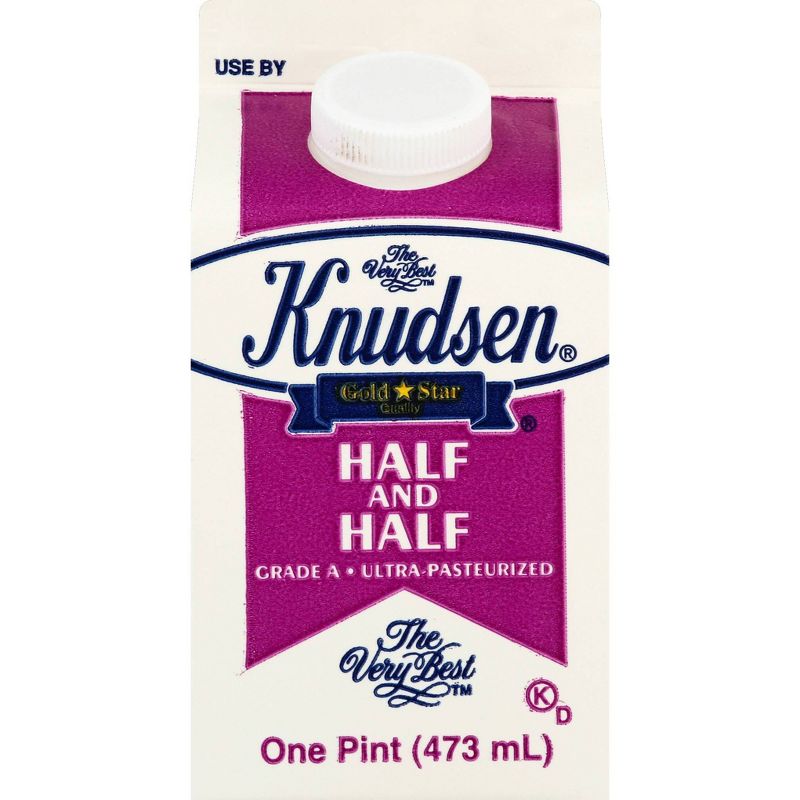 Knudsen Half &#38; Half - 16 fl oz (1pt), 1 of 4