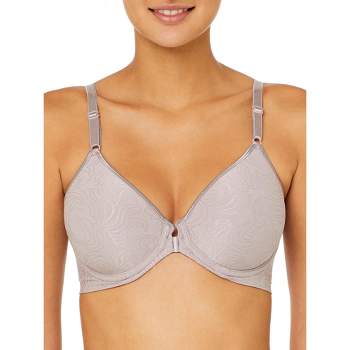 Bare Women's The Wire-free Front Close Bra With Lace - B10241lace 30a  Delicacy : Target