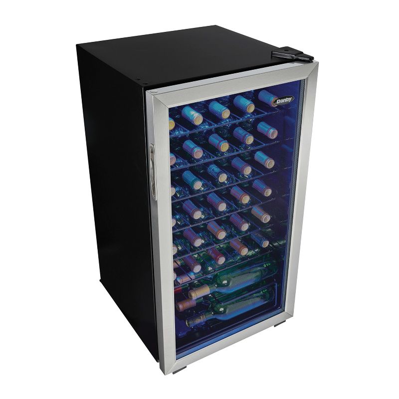 Danby DWC036A1BSSDB-6 36 Bottle Free-Standing Wine Cooler in Stainless Steel, 5 of 6