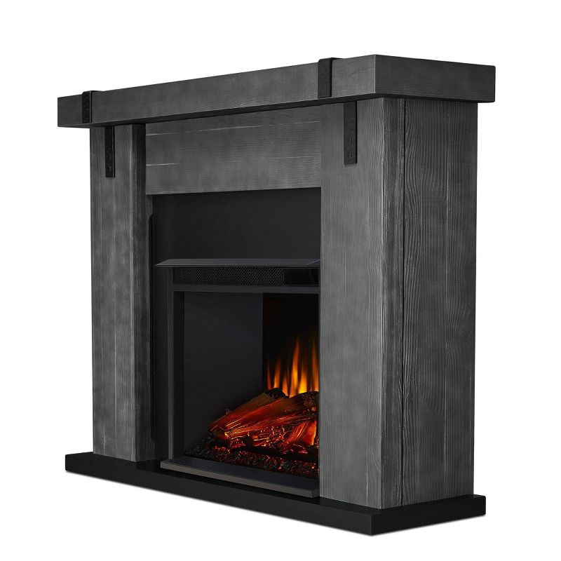 Real Flame Aspen Indoor Electric Fireplace Gray, 4 of 11
