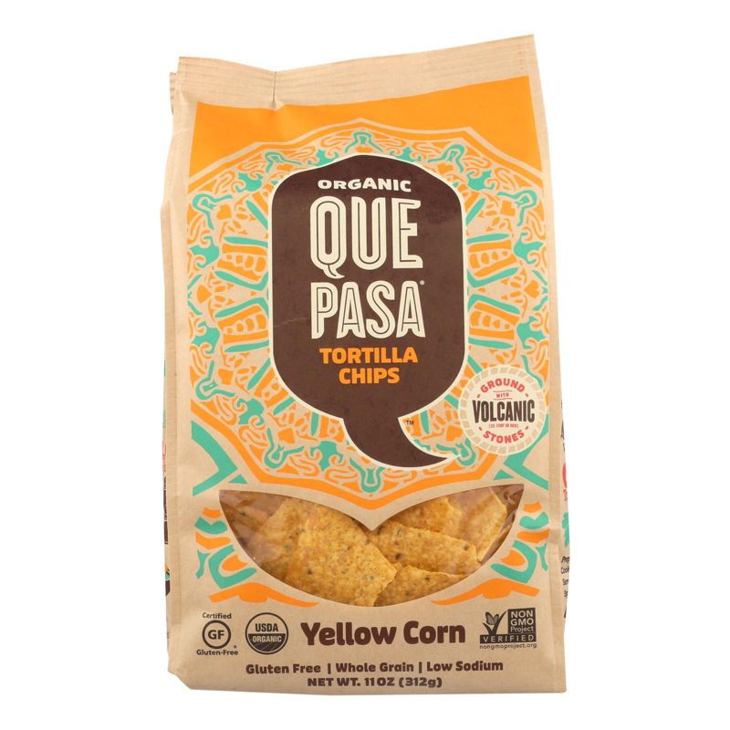 Que Pasa Yellow Corn Tortilla Chips - Case of 6/11 oz, 2 of 7