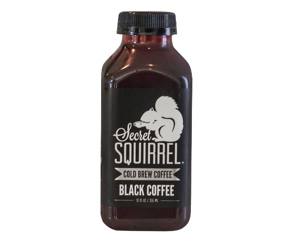 Secret Squirrel Black Cold Brew Coffee - 12 fl oz