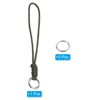 Unique Bargains Braided Wrist Strap Key Whistle Wallet Badge Lanyards 8.3" with Spring O Rings - 3 of 4