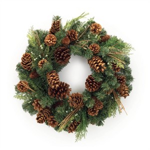 Mixed Pine and Pinecone Wreath 26"D - 1 of 1