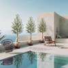 Artificial Olive Trees,  for Home Office Living Room Decoration, Indoor Fake Potted Trees with Natural Wood Trunk and Lifelike Fruits - 2 of 4
