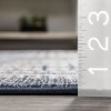 Nuloom Fatimah Striped 5x8 Indoor Area Rug for Living Room Bedroom Dining Room Kitchen, Grey/Ivory - 3 of 4