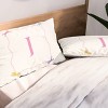 Deny Designs April Lane Art Simple Bow Monogram J Microfiber Printed Pillow Sham - 2 of 4
