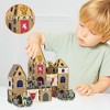 PICASSO-TILES 70 PC Medieval Castle Themed,  Magnetic Tiles, Building Blocks, STEM Toys for Kids 3+ - 2 of 4