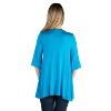 24seven Comfort Apparel Women's Maternity Open Front Cardigan - 3 of 4