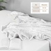 Velvet Plush Blanket with Faux Shearling Reverse - Great Bay Home - 3 of 4
